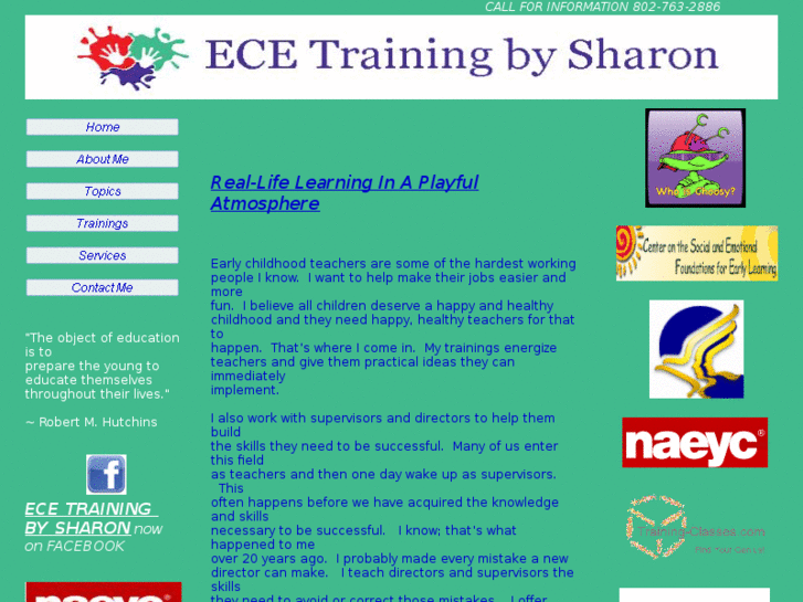 www.ecetrainingbysharon.com