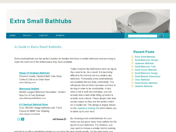 www.extrasmallbathtubs.com