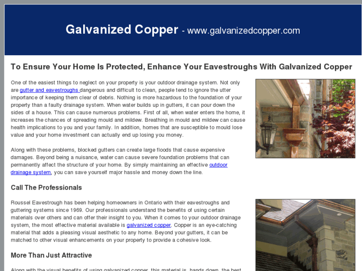 www.galvanizedcopper.com