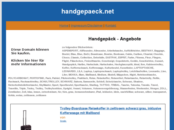 www.handgepaeck.net