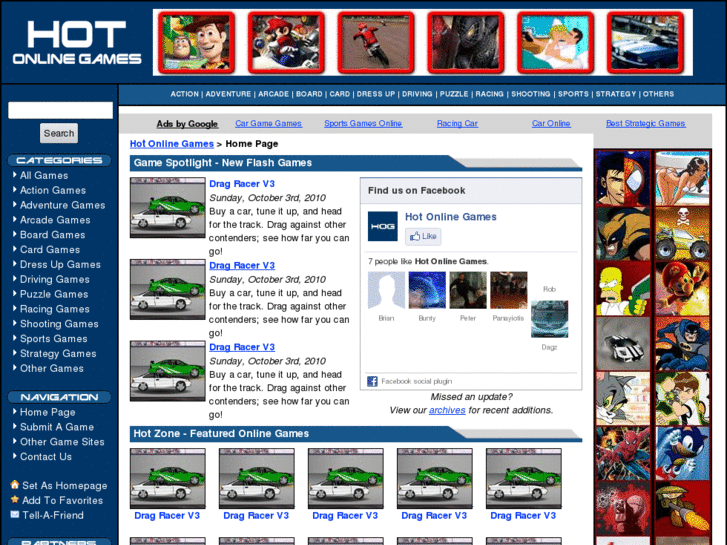 www.hotonlinegames.com