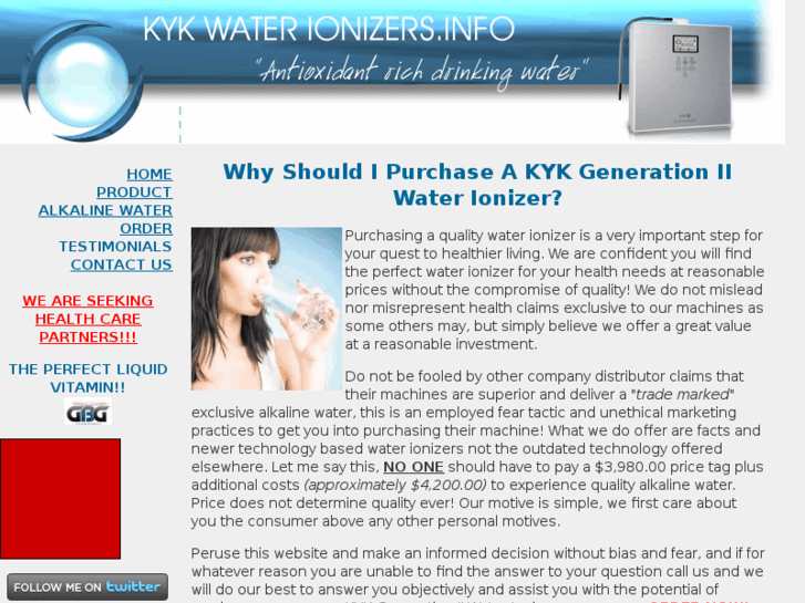 www.kykwaterionizers.info