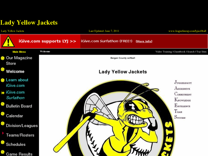 www.ladyyellowjackets.com