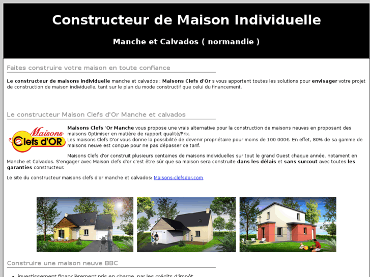 www.maisons-clefsdor-normandie.com