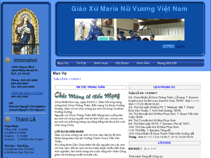 www.maryqueenofvietnamparish.org