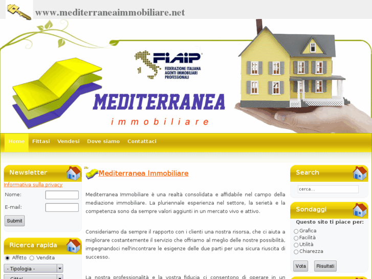 www.mediterraneaimmobiliare.net