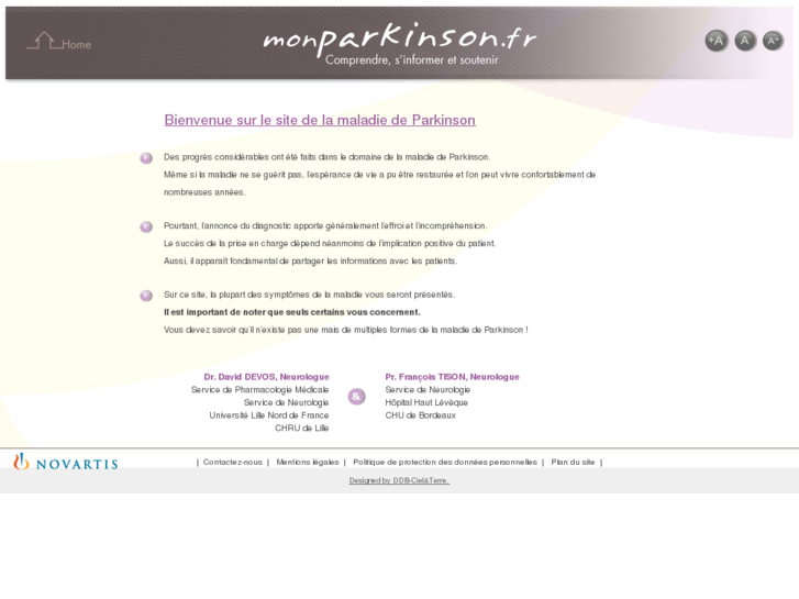 www.monparkinson.fr