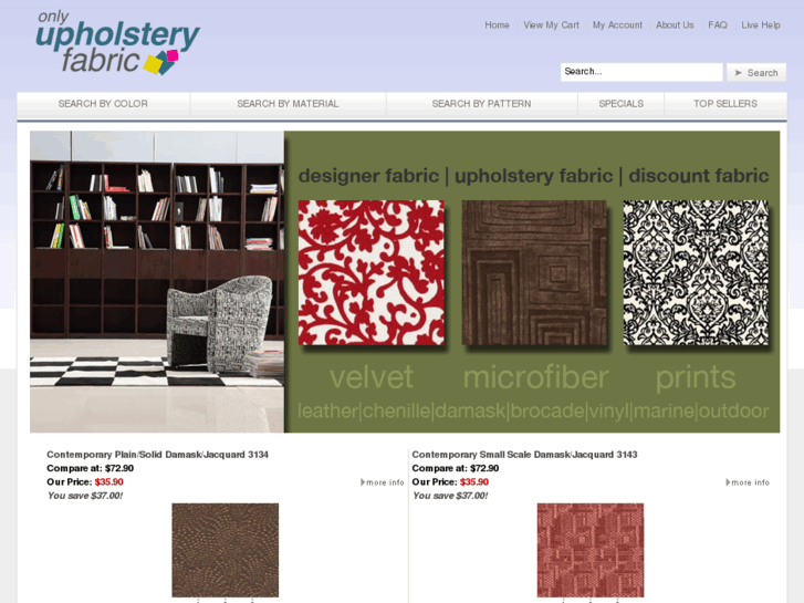 www.onlyupholsteryfabric.com