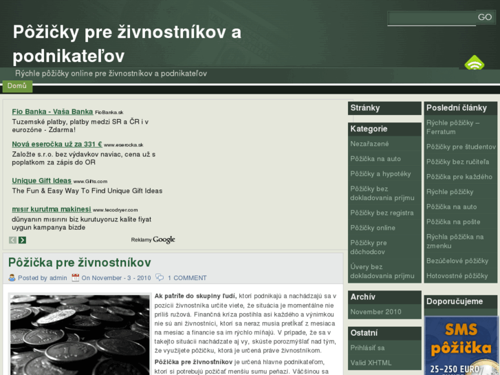 www.pozickyprezivnostnikov.com