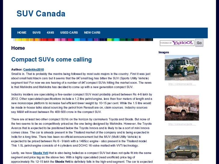 www.suvcanada.com