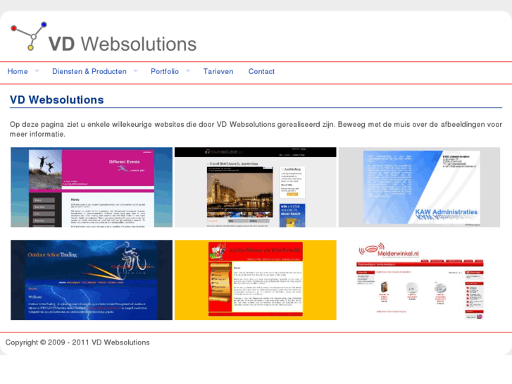 www.vdwebsolutions.nl