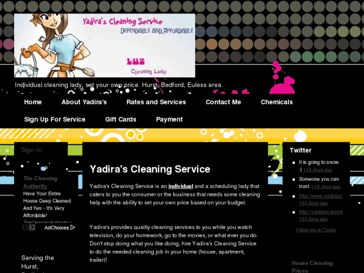 www.yadirascleaningservice.com