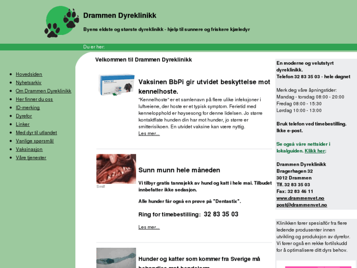 www.drammenvet.no