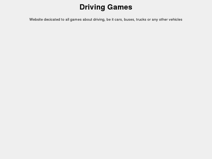 www.drivinggames.net