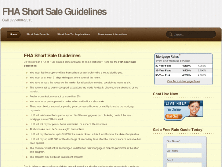 www.fhashortsaleguidelines.com