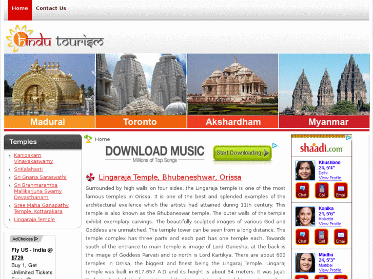 www.hindutourism.com