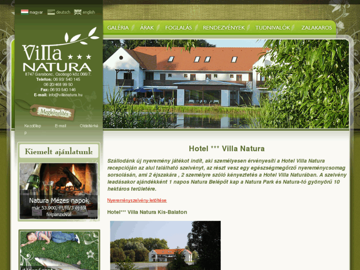 www.hotelvillanatura.com