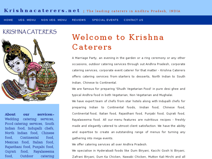 www.krishnacaterers.net