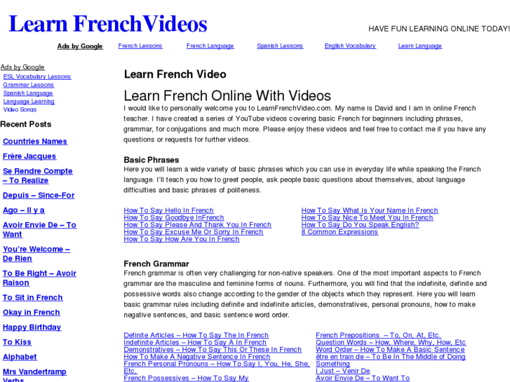 www.learnfrenchvideo.com