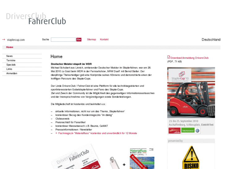 www.linde-drivers-club.com