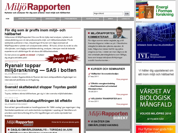 www.miljorapporten.se