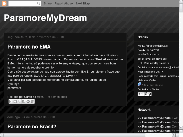 www.paramoremydream.tk