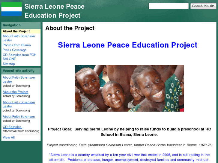 www.sierraleonepeace.org