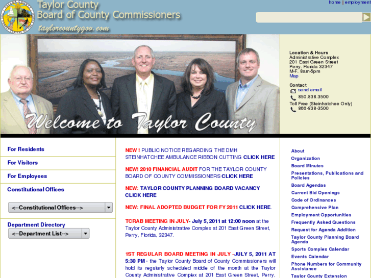 www.taylorcountygov.com