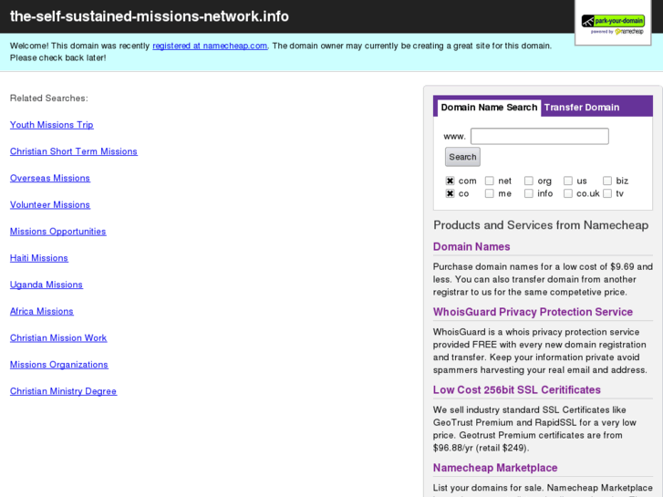 www.the-self-sustained-missions-network.info
