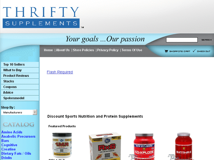 www.thriftysupplements.com