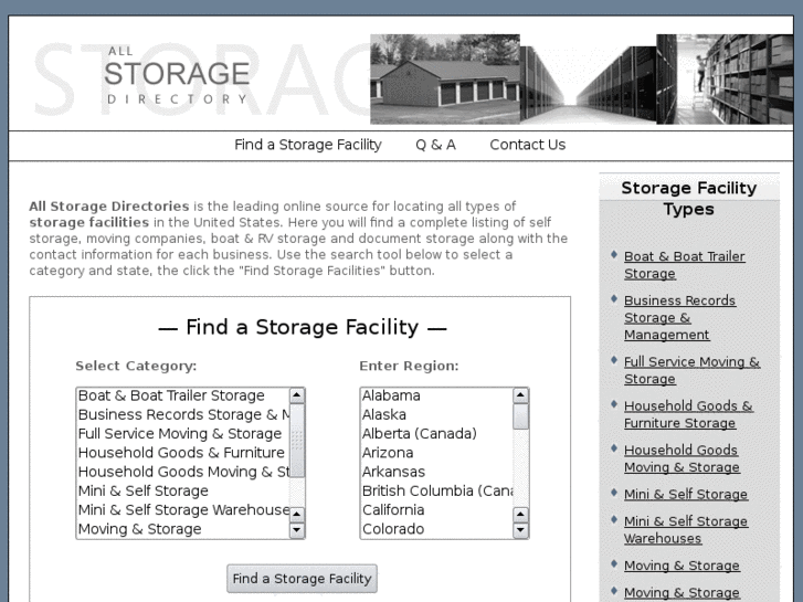 www.allstoragedirectories.com