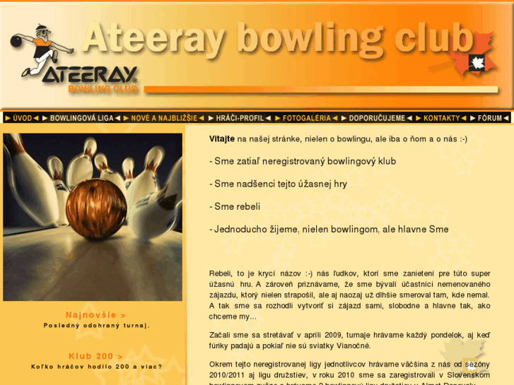 www.ateeray-bowlingclub.sk