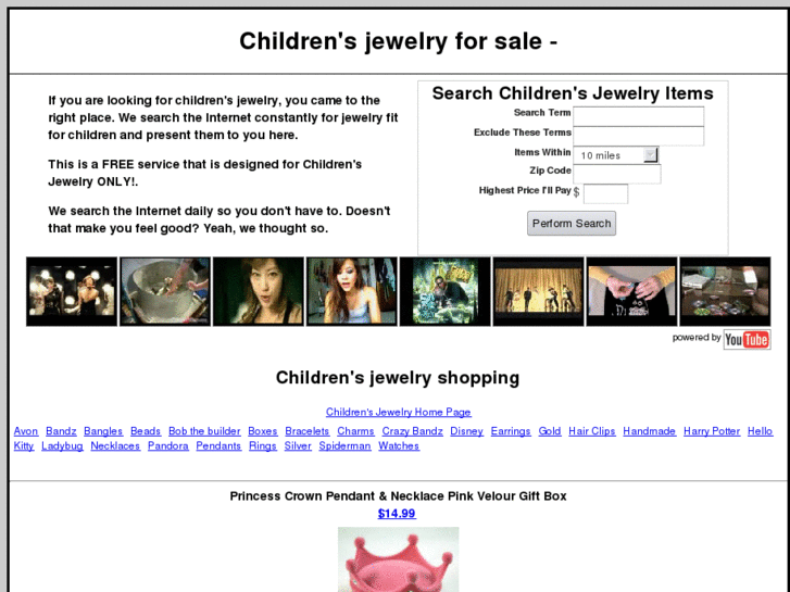 www.childrensjewelrysale.com