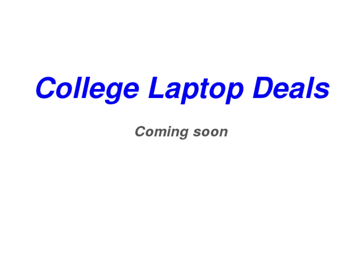 www.collegelaptopdeals.com