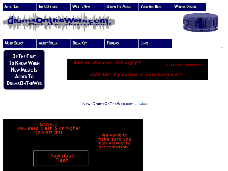 www.drumsontheweb.com