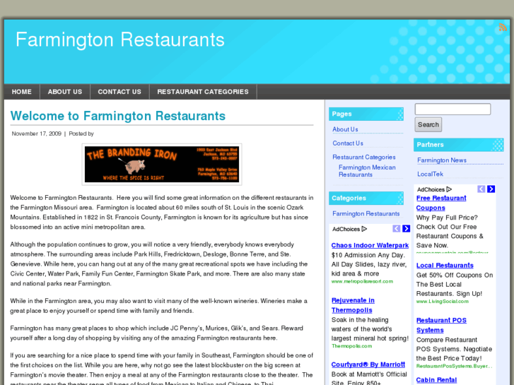 www.farmingtonrestaurant.net