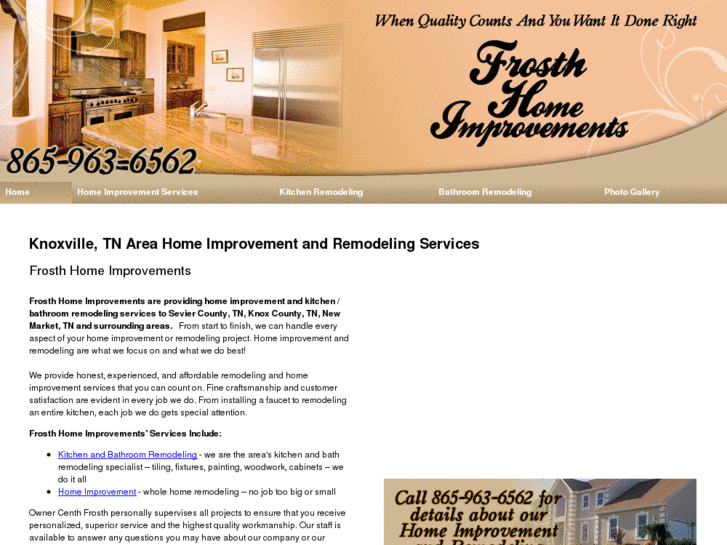 www.frosthhomeimprovements.com