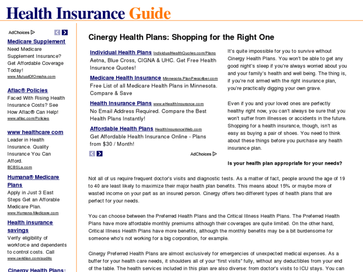 www.healthinsuranceonlineguide.com