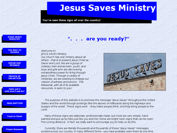 www.jesusreallysaves.com