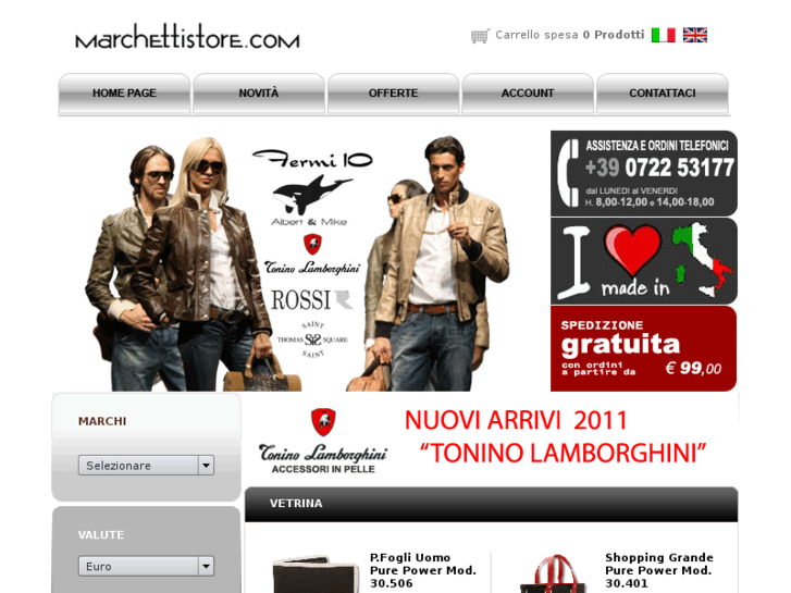 www.marchettistore.com