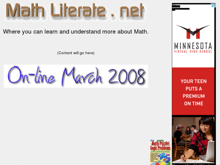 www.mathliterate.net