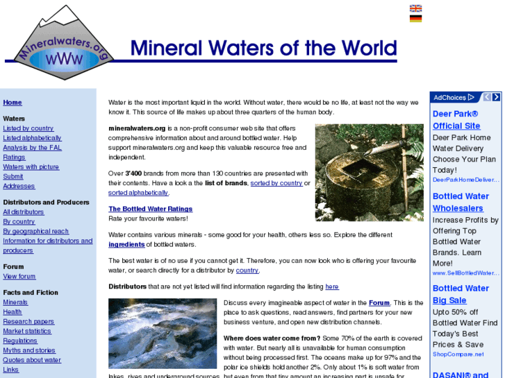 www.mineralwaters.org