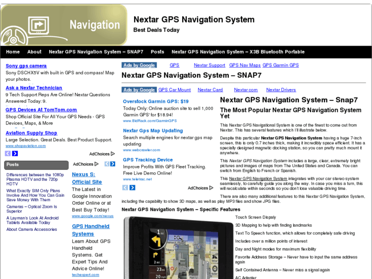 www.nextargpsnavigationsystem.com