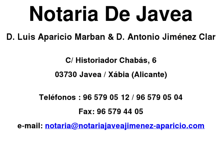 www.notariajaveajimenez-aparicio.com