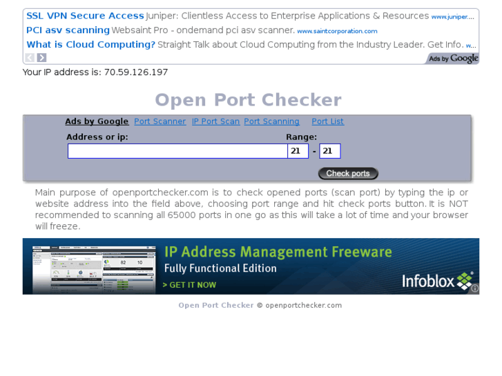 www.openportchecker.com