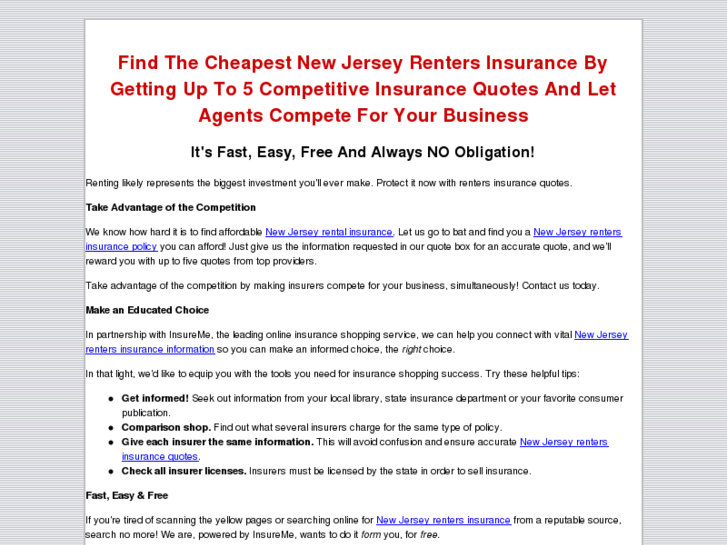 www.rentersinsurancesnewjersey.com