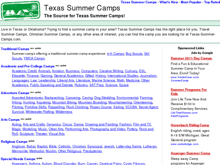 www.texas-summer-camps.com