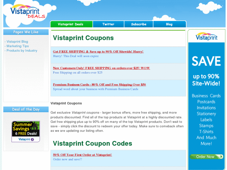 www.vistaprint-coupons.com