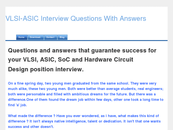 www.vlsiinterviewquestion.com