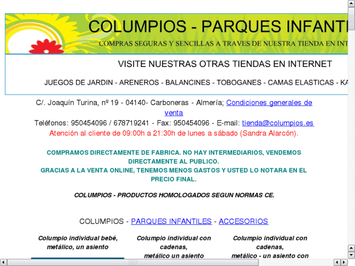 www.columpiosparabebes.com